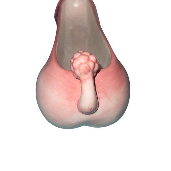 Vigour Giftland Poodle Dish Pink Hand Painted Ceramic Collectible - Picture 5 of 10